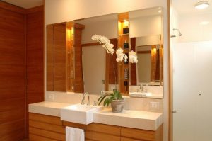 Espelho Bisotado Quadradado Decorativo