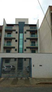 Sacada Vidro Temperado Verde e Alumínio